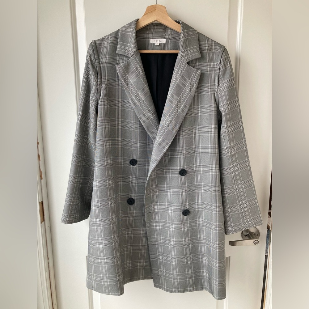 Vetta convertible blazer vest dress
